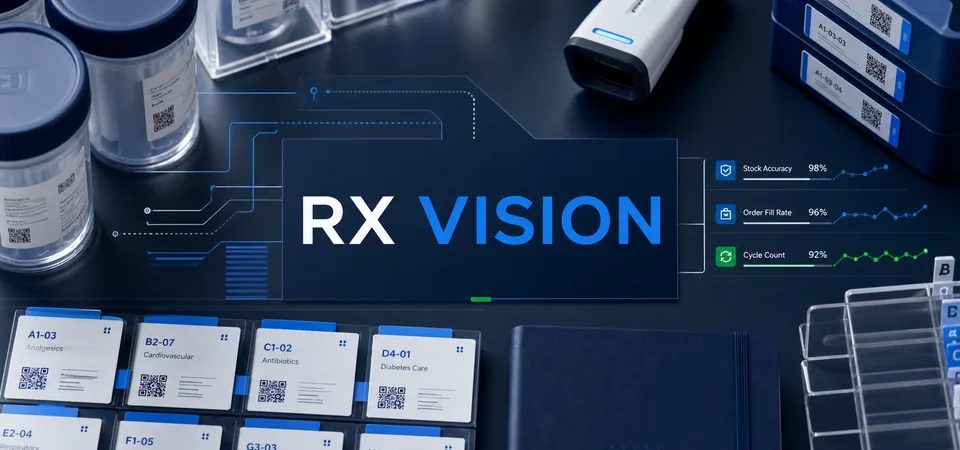 Rx Vision pharmacy software interface